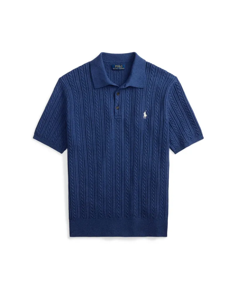 Ralph Lauren Herren Strickpolo Navy