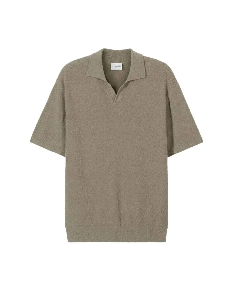 Closed Herren Poloshirt Grün
