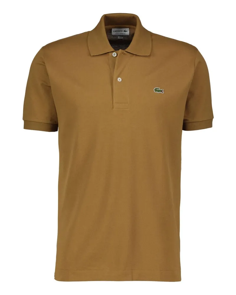 Lacoste Herren Poloshirt aus Baumwolle Classic Fit Camel