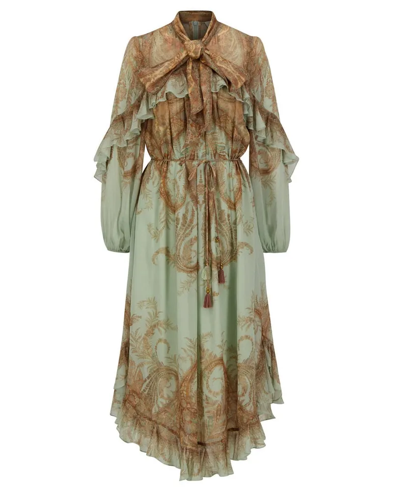 Zimmermann Damen Midikleid MEMENTO Pistazie