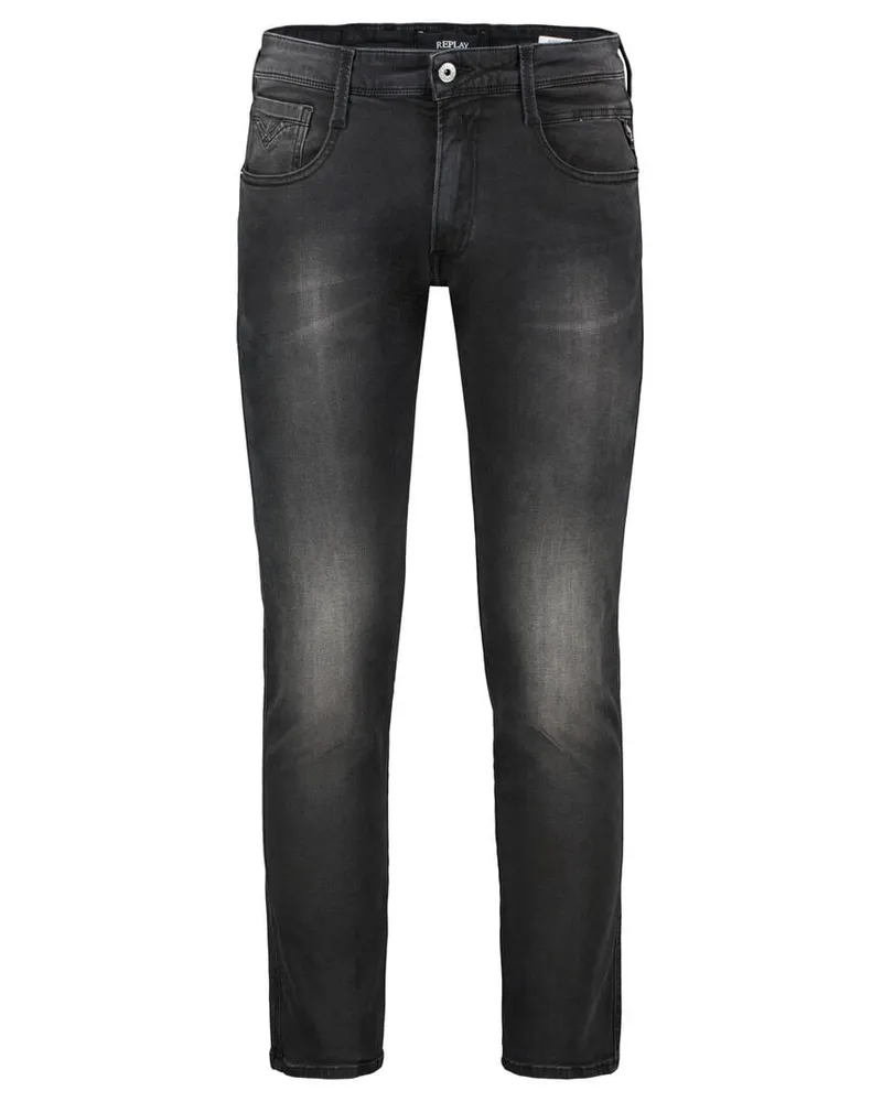 Replay Herren Jeans ANBASS Skinny Black