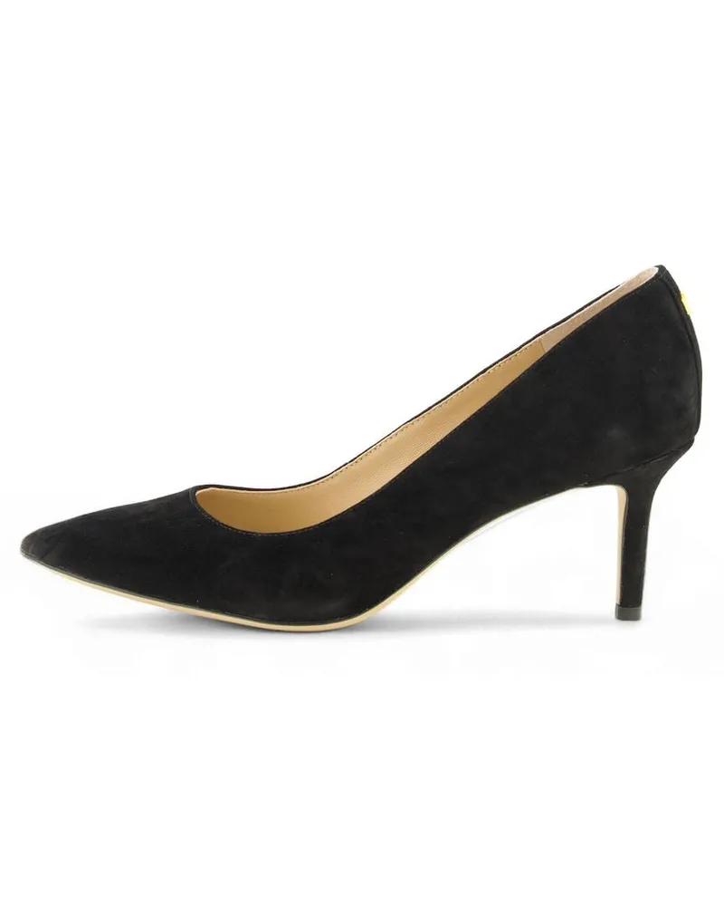 Ralph Lauren Damen Pumps aus Wildleder Schwarz