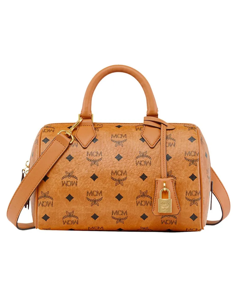 MCM Damen Handtasche ELLA BOSTON Cognac