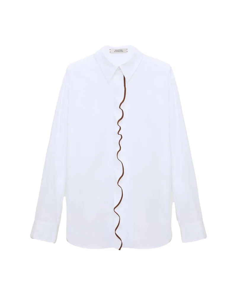 Dorothee Schumacher Damen Bluse PURE POWER Weiss