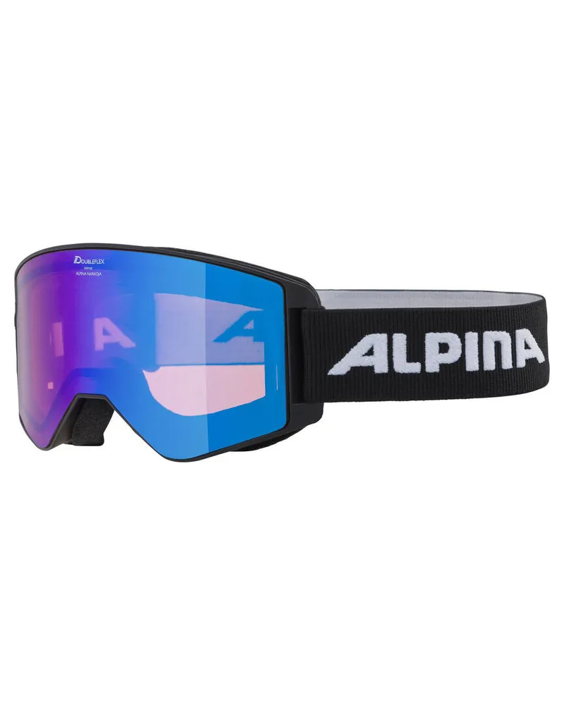 Alpina Watches Ski- und Snowboardbrille NARKOJA Q-LITE Schwarz