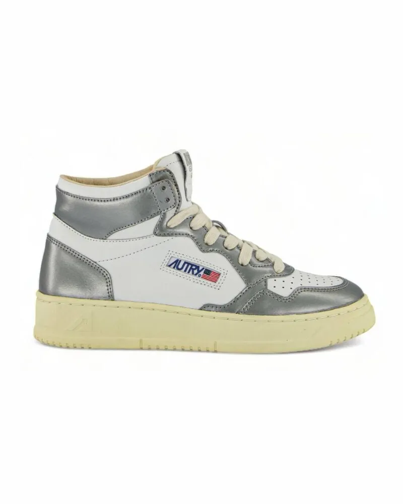 AUTRY Damen Sneaker MEDALIST MID Weiß