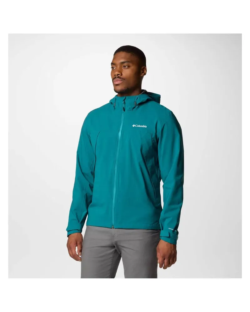 Columbia Sportswear Company Herren Wanderjacke BOULDER FALLS JACKET Hellblau