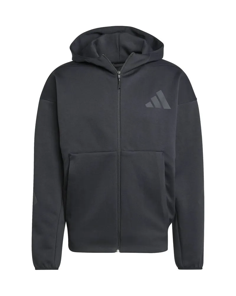 adidas Herren Zip-Hoodie Z.N.E Schwarz