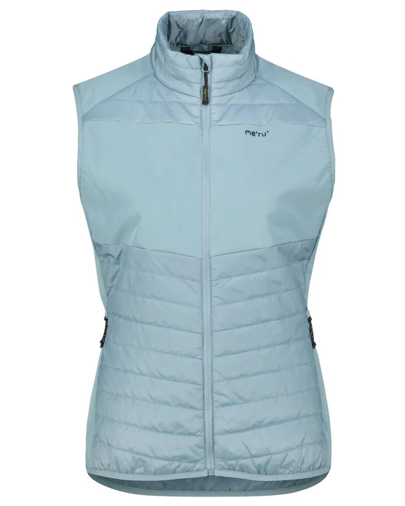 me°ru' Damen Sportweste JAUJA Rauchblau