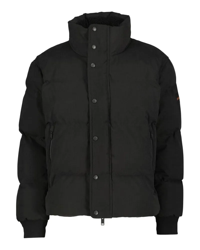 HUGO BOSS Herren Steppjacke OCAMP Schwarz