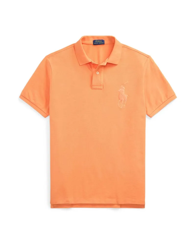 Ralph Lauren Herren Poloshirt Slim Fit Peach