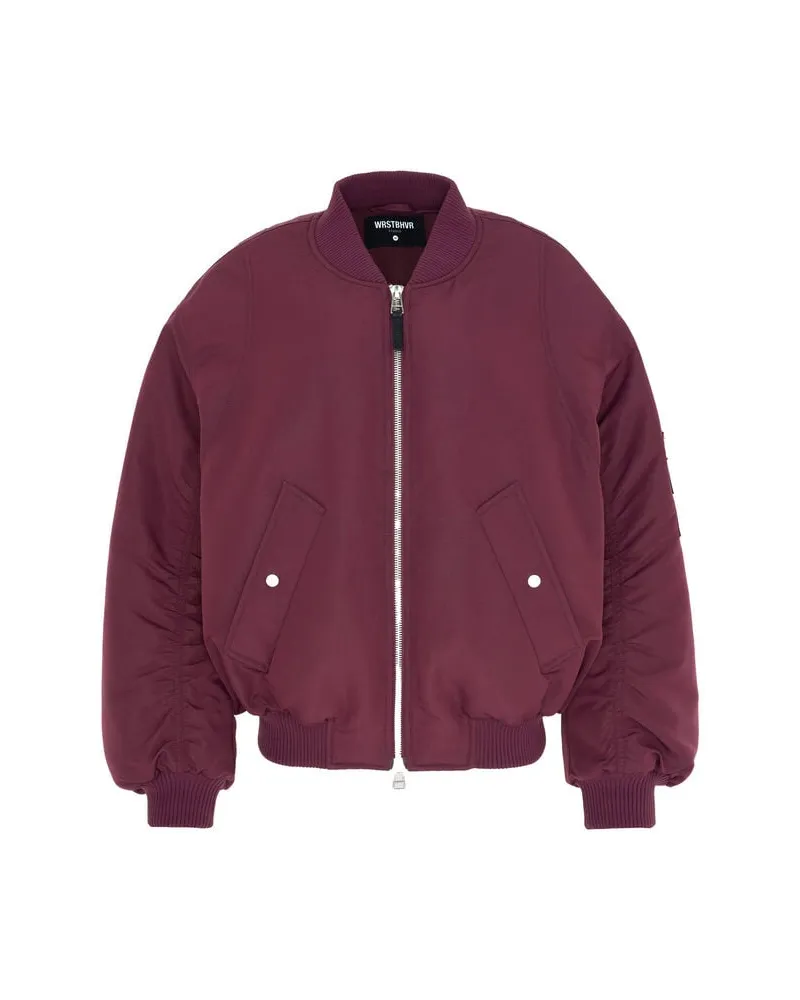 WRSTBHVR Herren Bomberjacke ARVEN Bordeaux