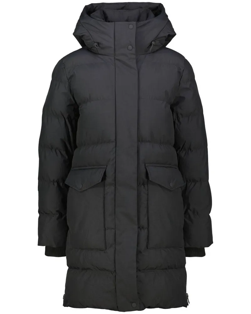 Marc O'Polo Damen Steppjacke mit Kapuze ARTIC PUFFER Schwarz
