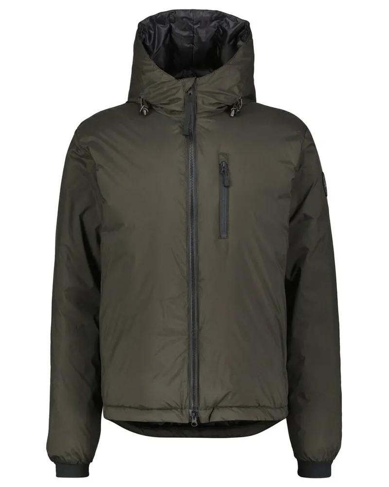 Canada Goose Herren Daunenjacke mit Kapuze LODGE Anthrazit