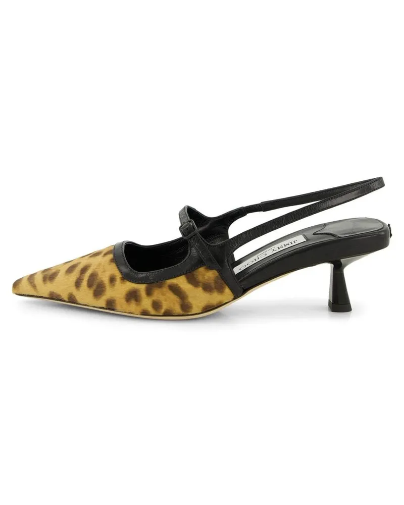 Jimmy Choo Damen Slingback-Pumps DIDI PUMOS LEO 45 Sand