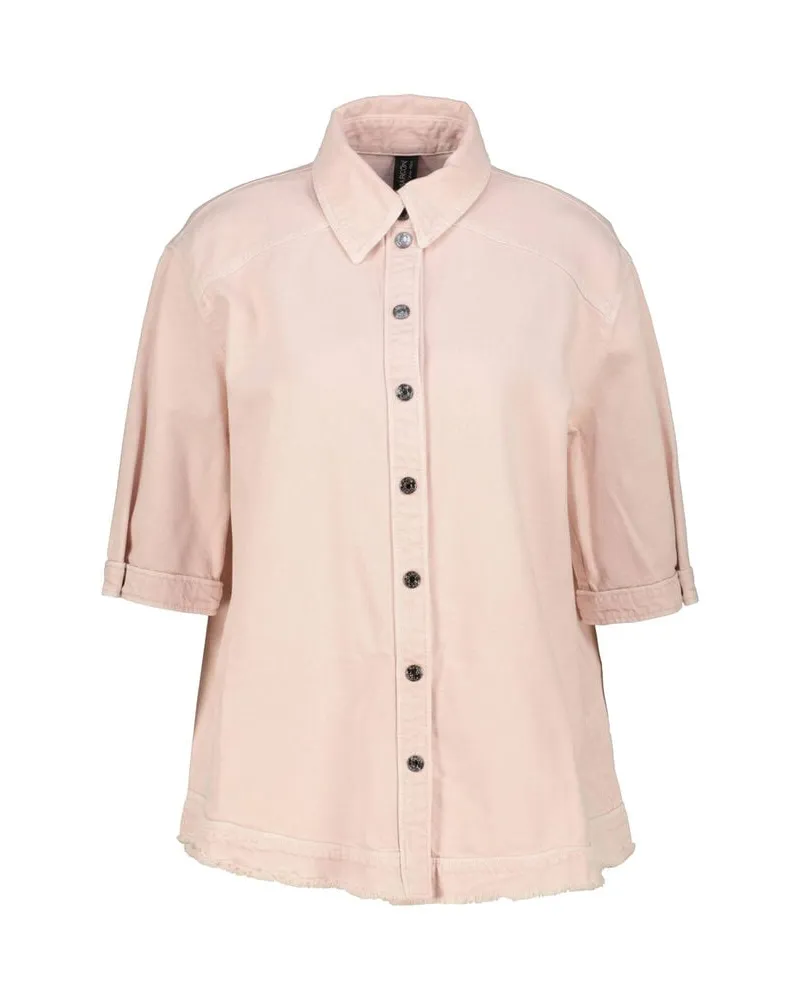 Marc Cain Damen Bluse aus Baumwolle Rose