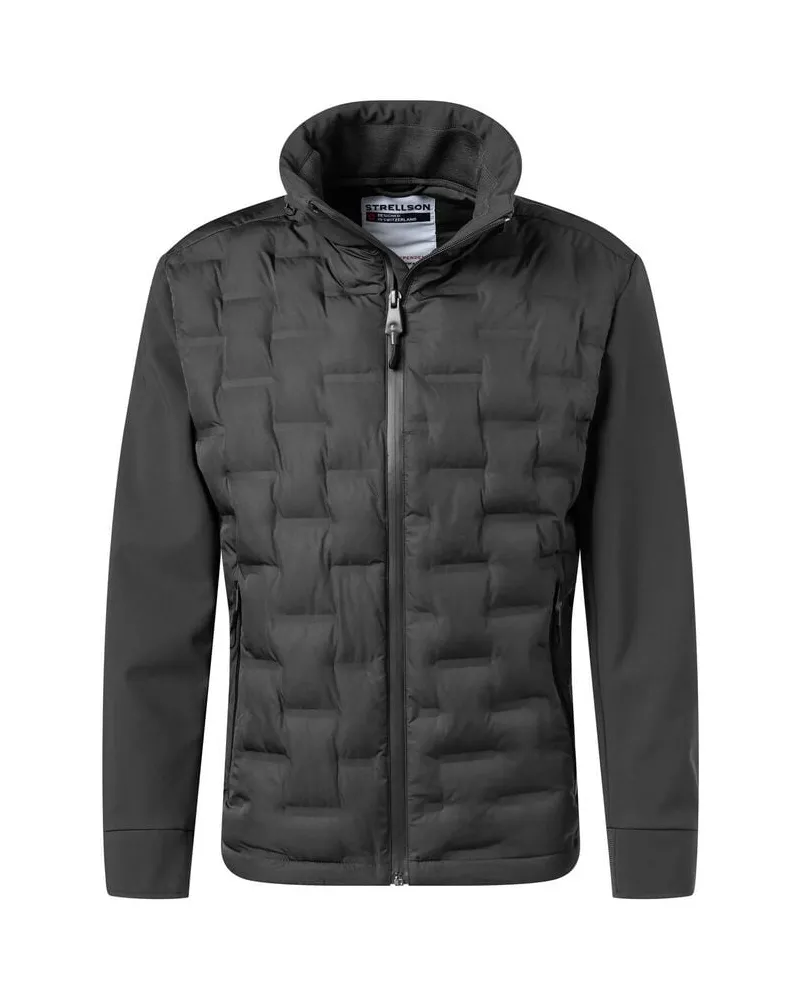 Strellson Herren Steppjacke AVIO FLEX 2.0 Schwarz