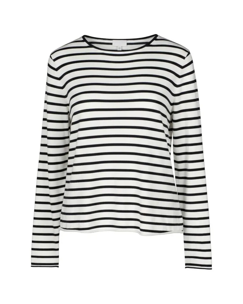 ALLUDE Damen Pullover mit Seide und Kaschmir Marine