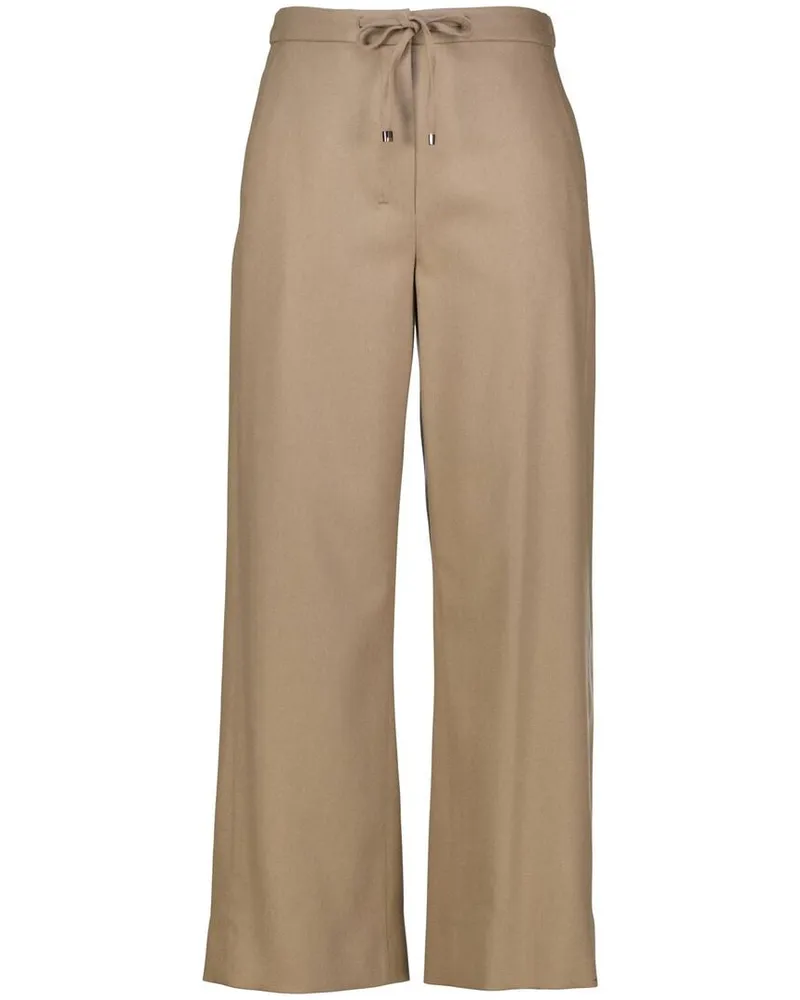 Max Mara Damen Hose mit Wolle FLORIA Sand