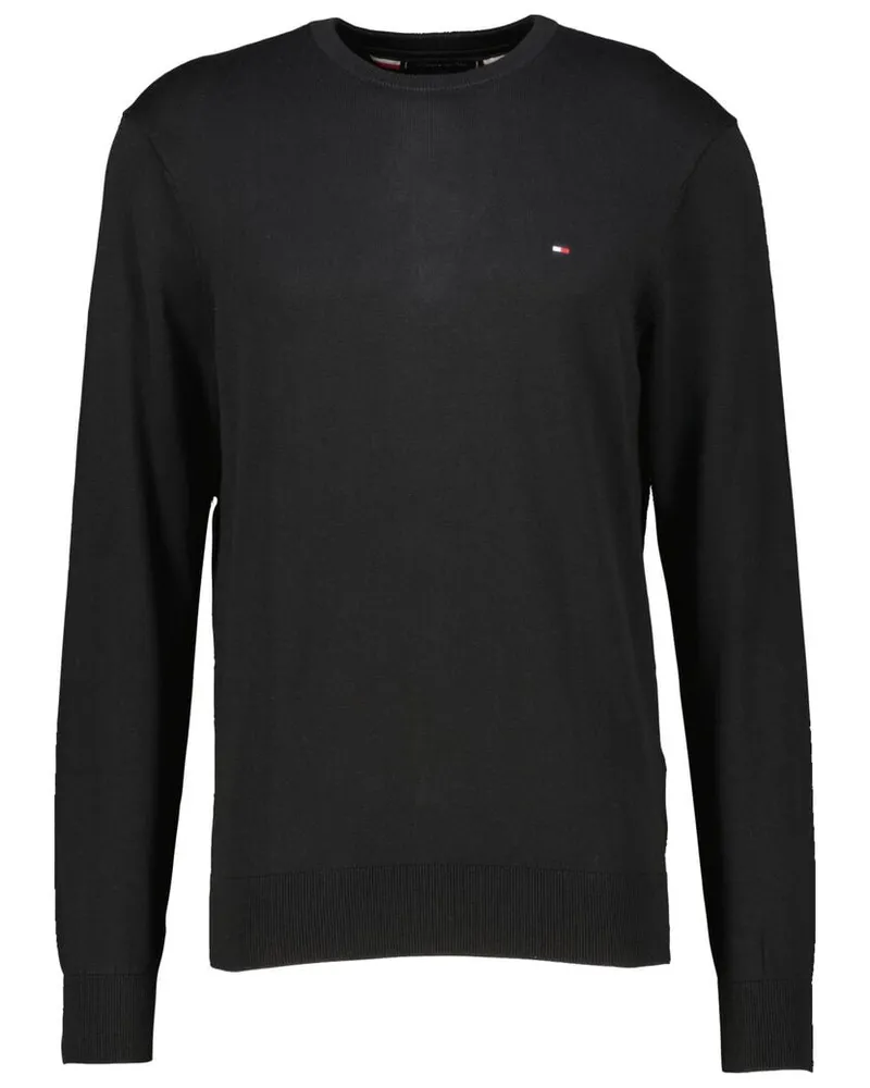 Tommy Hilfiger Herren Pullover aus Baumwolle Schwarz
