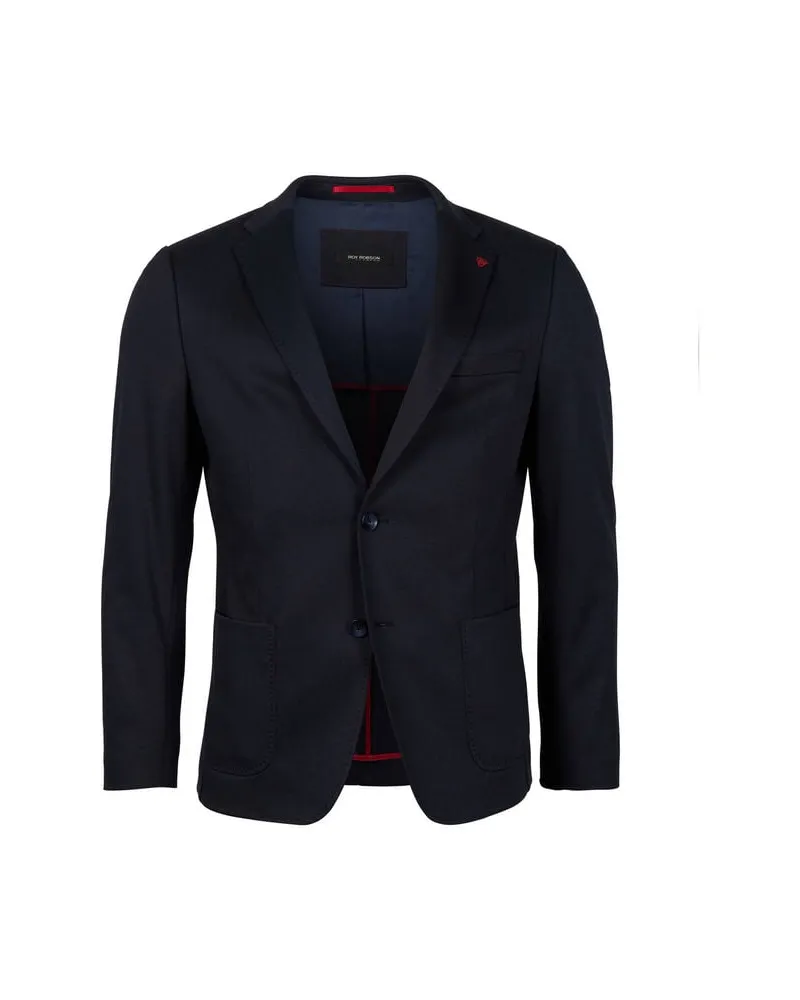 Roy Robson Herren Sakko Slim Fit Blau