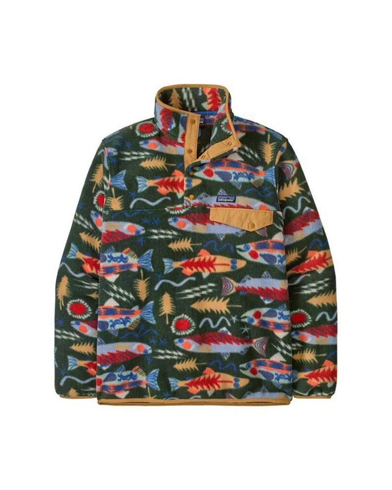 Patagonia Herren Fleecepullover MEN LIGHTWEIGHT SYNCH SNAP-T Lachs