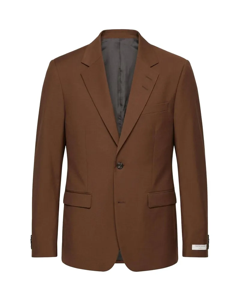 Tiger of Sweden Herren Sakko JUSTIN Slim Fit Braun