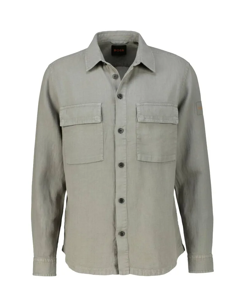 HUGO BOSS Herren Hemd LOCKY_3 Anthrazit