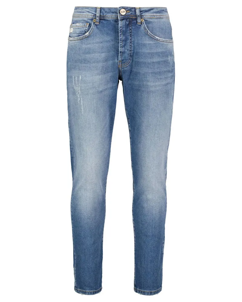 Goldgarn Herren Jeans U2 Tapered Fit Marine