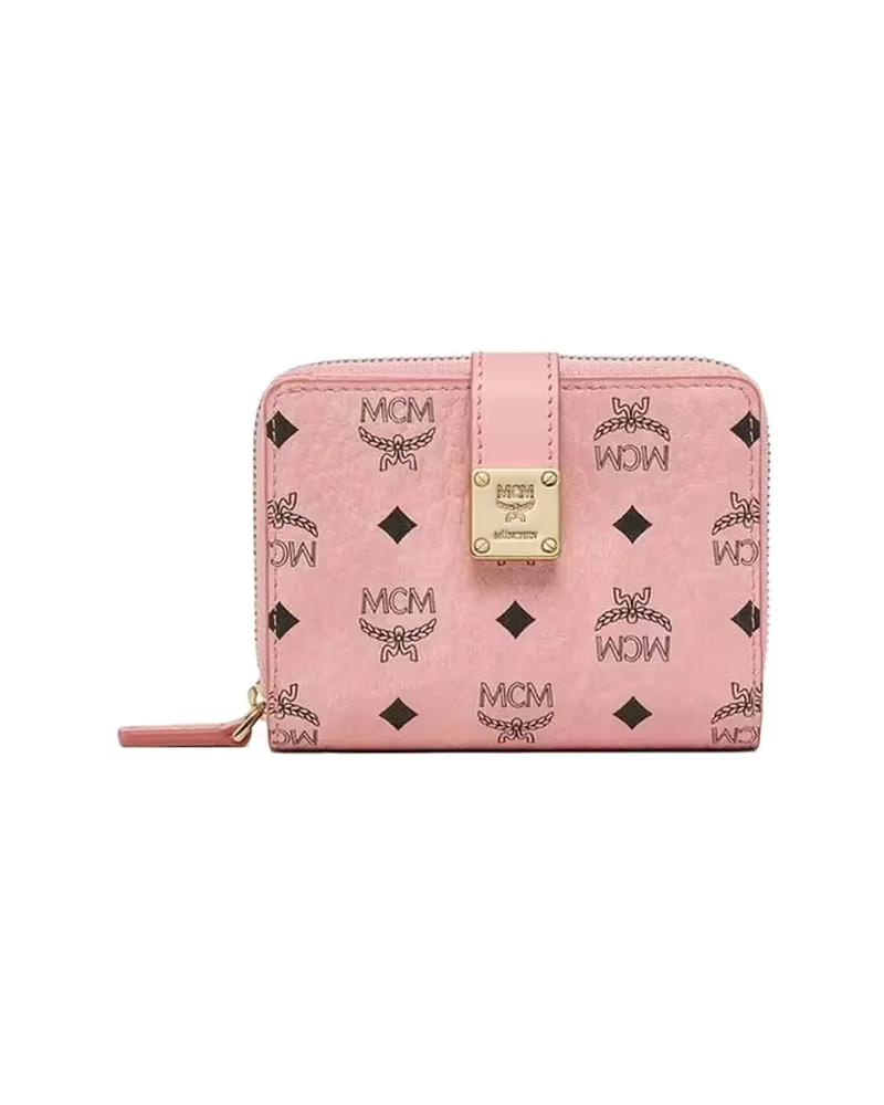 MCM Damen Geldbörse AREN VISETOS SMALL Rose