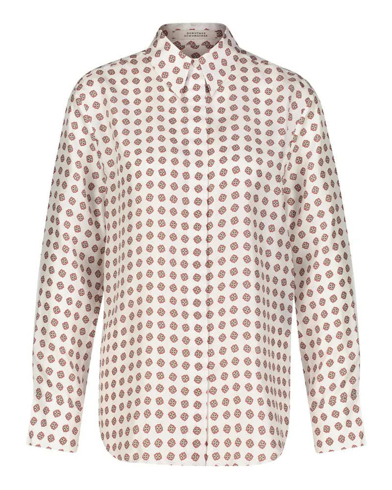 Dorothee Schumacher Damen Hemdbluse aus Seide GRAPHIC DREAMS Rose