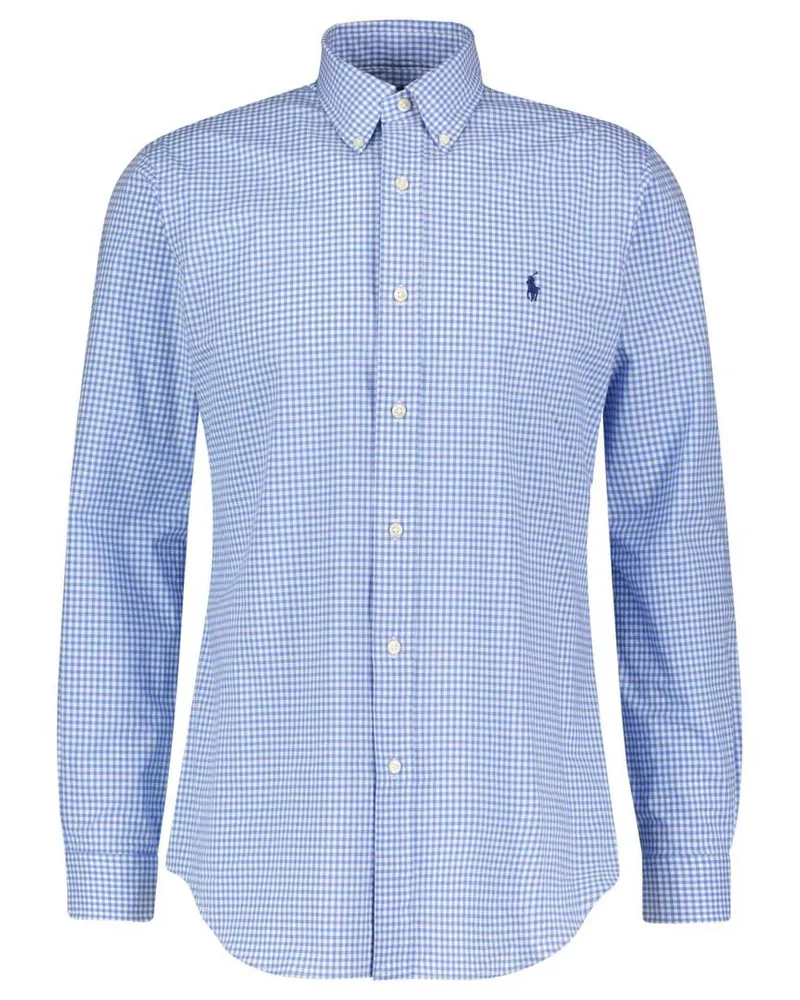 Ralph Lauren Herren Freizeithemd Langarm Bleu