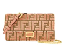 Damen Schultertasche WALLET BAGUETTE FF