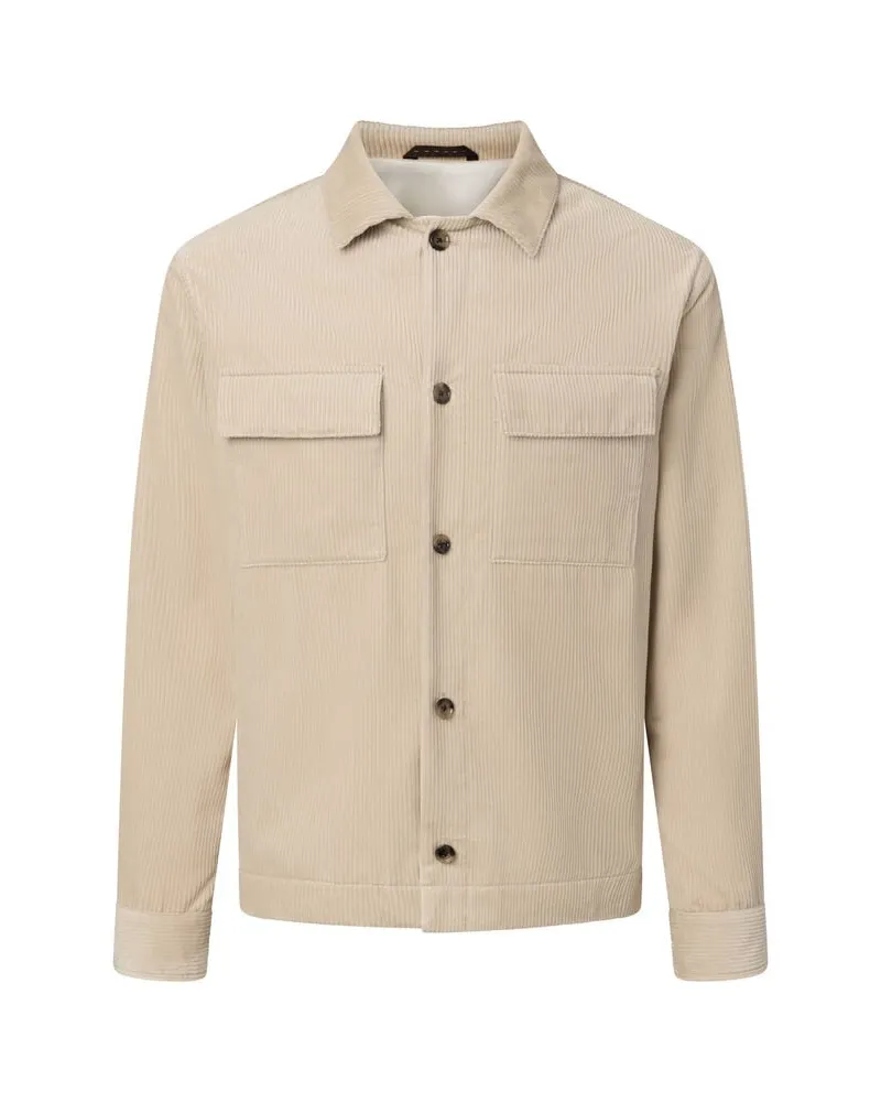 windsor. Herren Overshirt LAVORO Offwhite