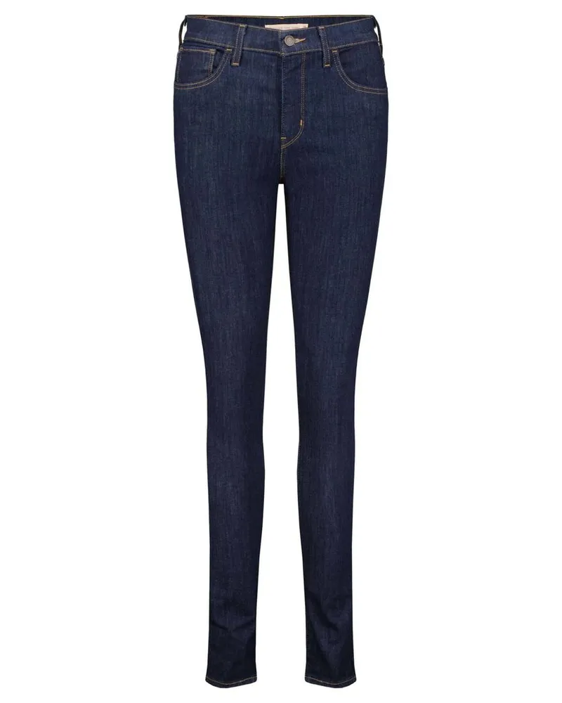 Levi's Damen Jeans 720 Super Skinny Fit High Rise Darkblue