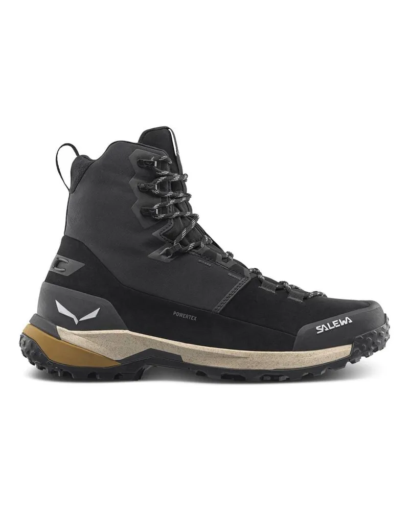Salewa Herren Trekkingschuhe PUEZ WINTER MID PTX M Schwarz