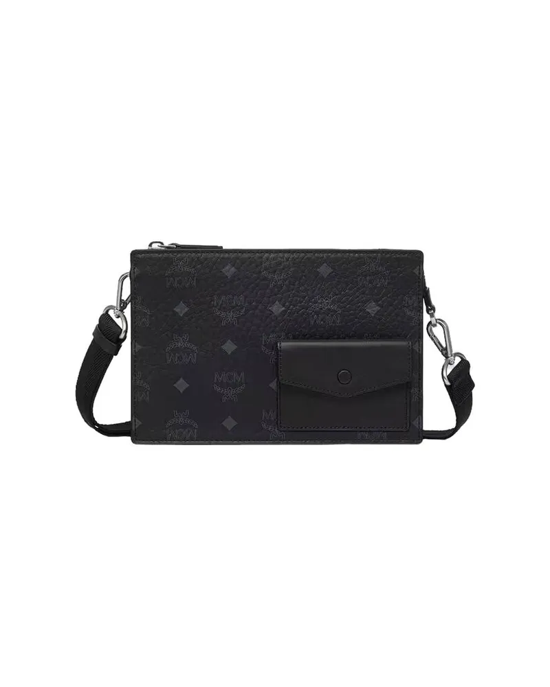 MCM Umhängetasche AREN VI CROSSBODY SMALL Schwarz