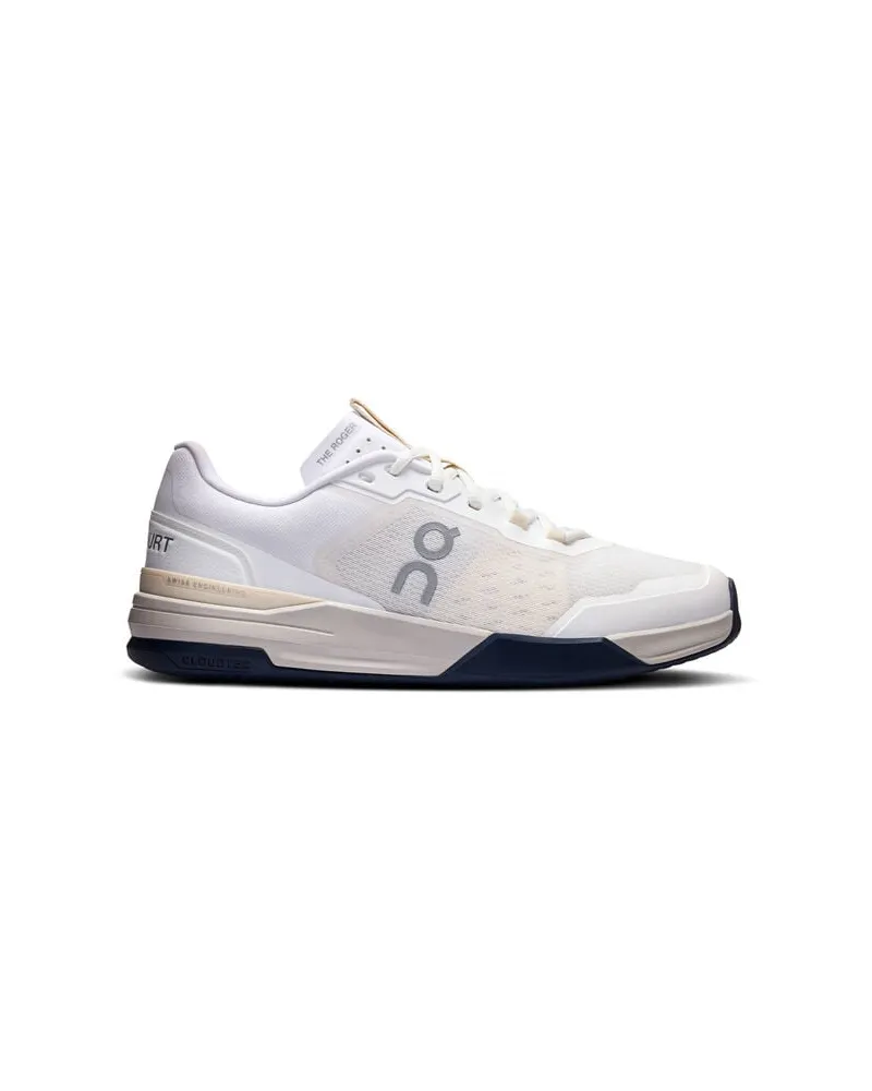 ON Herren Tennisschuhe Sandplatz THE ROGER ADVANTAGE PRO CLAY Weiß