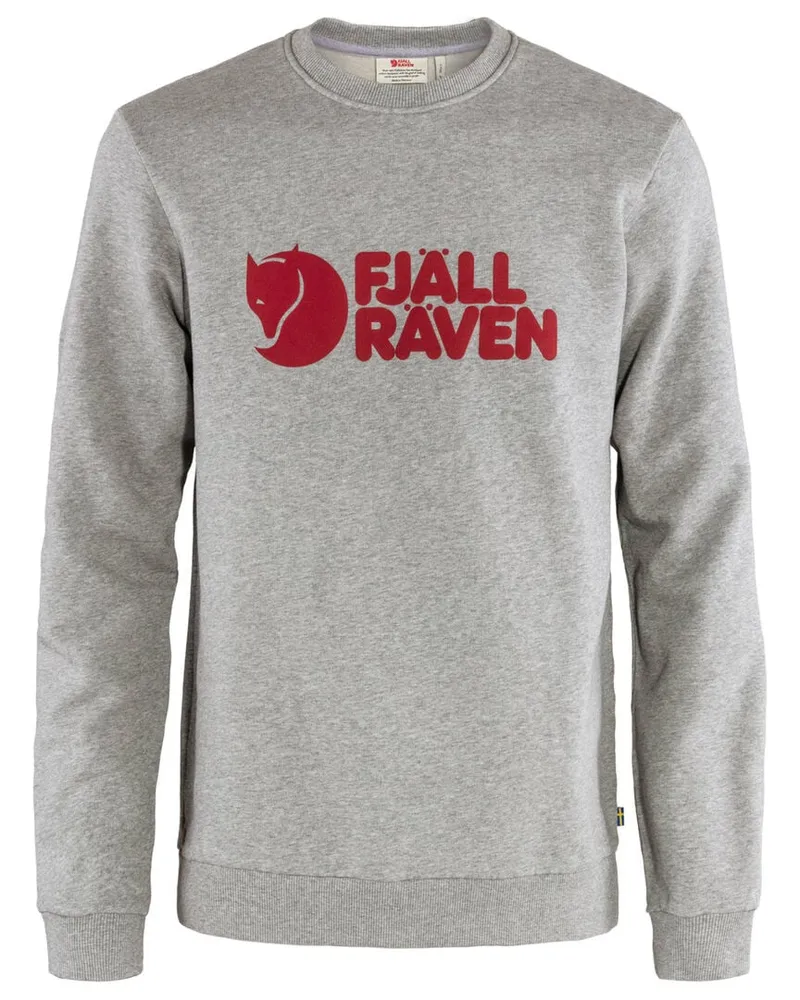 Fjäll Räven Herren Sweatshirt LOGO Grau