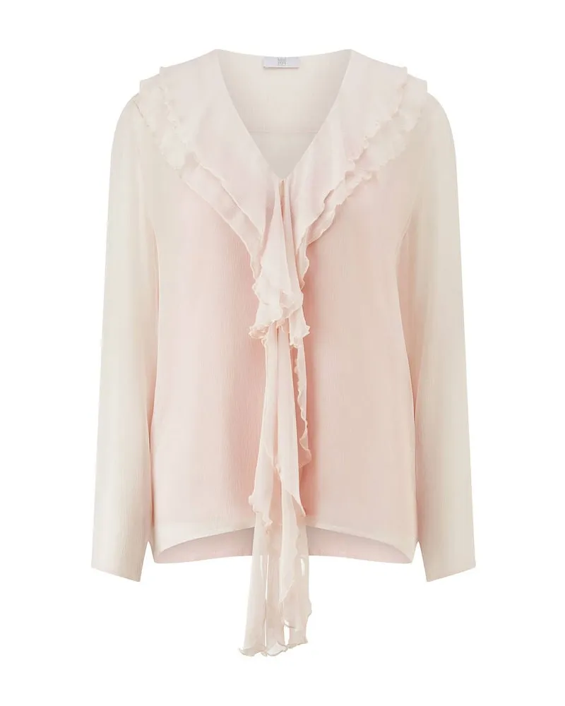 Riani Damen Bluse mit Volants Rouge