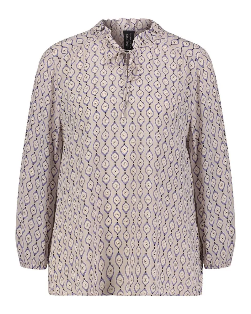 Marc Cain Damen Bluse aus Viskose Taupe
