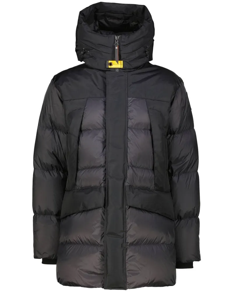 Parajumpers Herren Daunenparka SHEDIR Schwarz