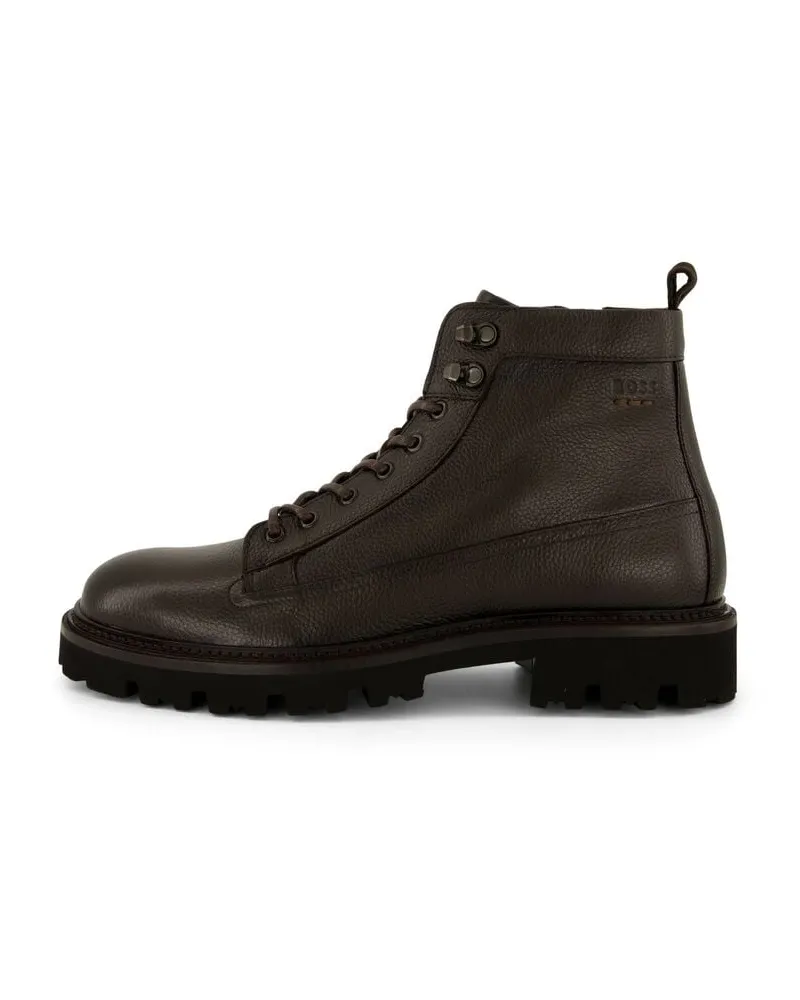 HUGO BOSS Herren Boots JULYO Braun