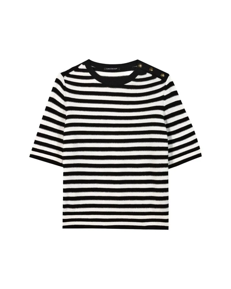 Luisa Cerano Damen Pullover aus Kaschmir-Mix Mehrfarbig
