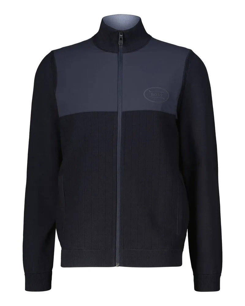 HUGO BOSS Herren Strickjacke K_CLUB HY Marine