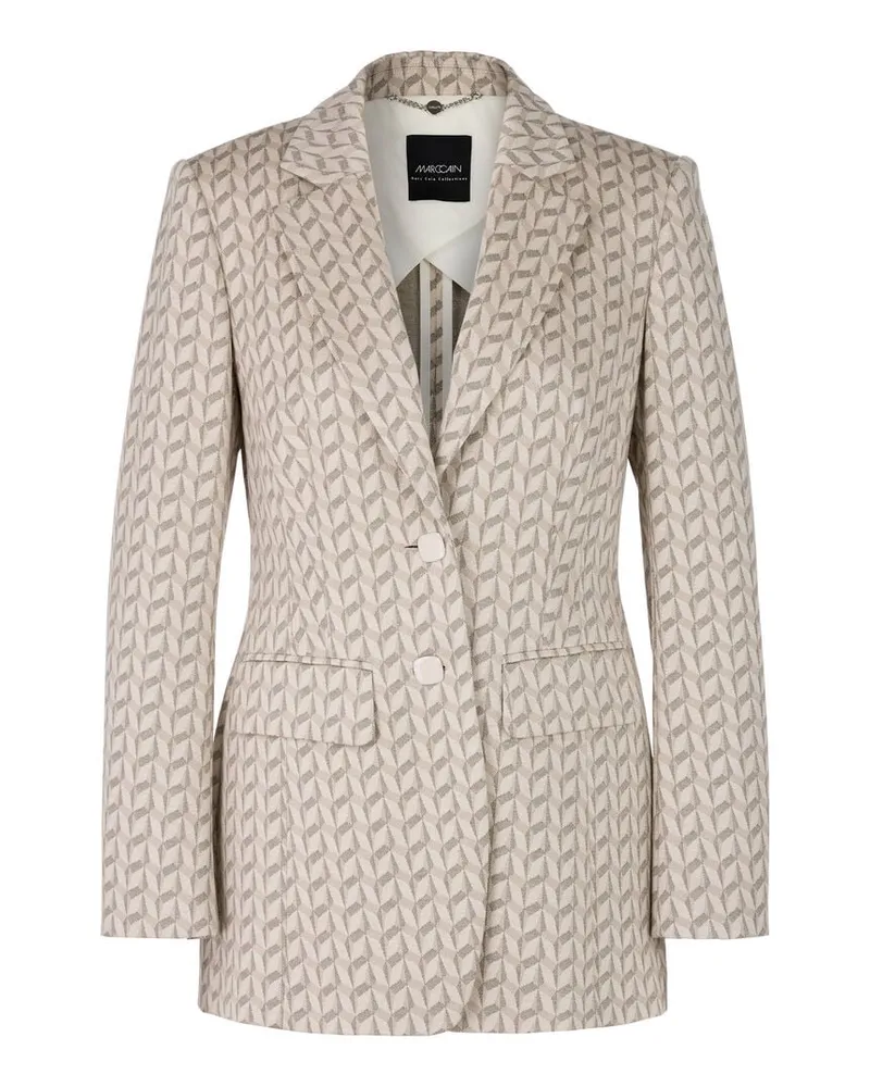 Marc Cain Damen Blazer aus Viskosemix Sand