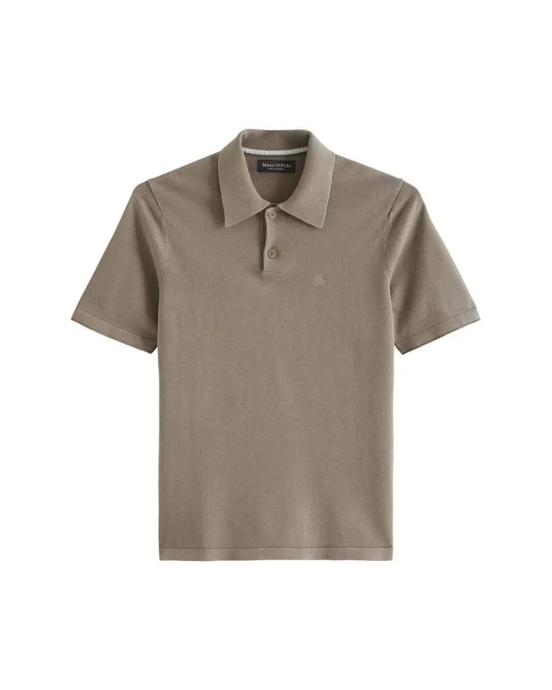 Marc O'Polo Herren Poloshirt aus Bio-Baumwolle Beige
