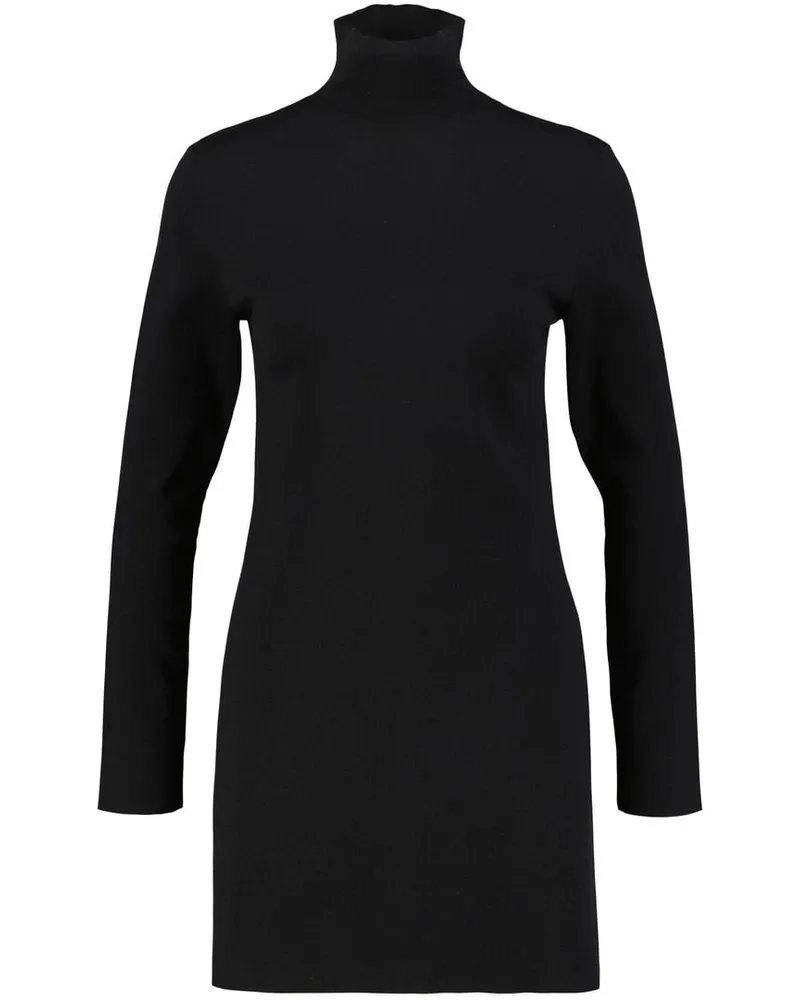 Akris Damen Strickpullover aus Kaschmir und Seide Schwarz