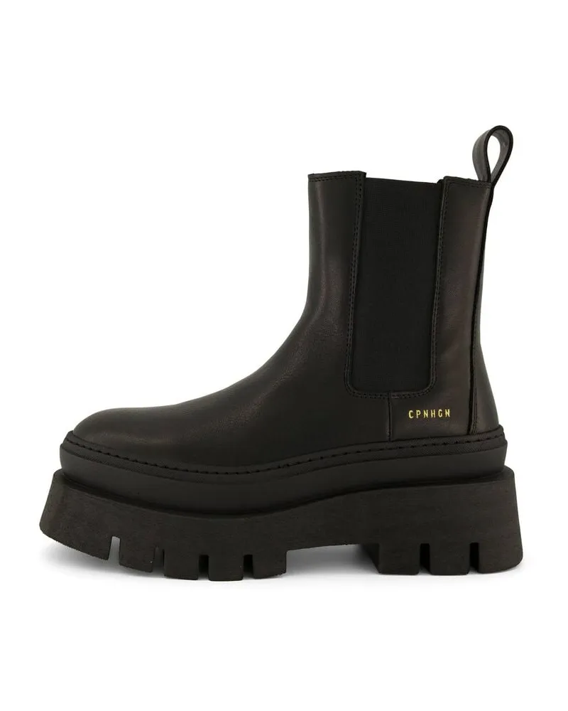 Copenhagen Damen Chelsea Boots 686 VITELLO Schwarz