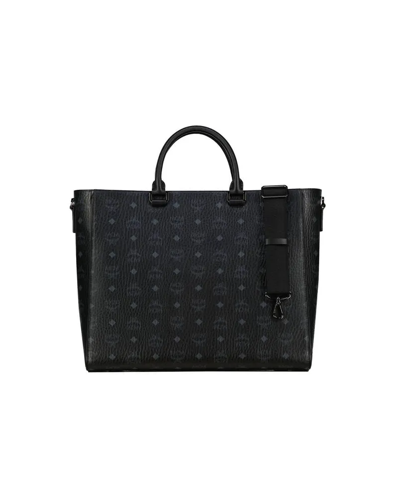 MCM Shopper DIAMOND VI TOTE Large Schwarz